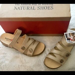Haflinger Sabrina Sandal, NWT, Size 38
